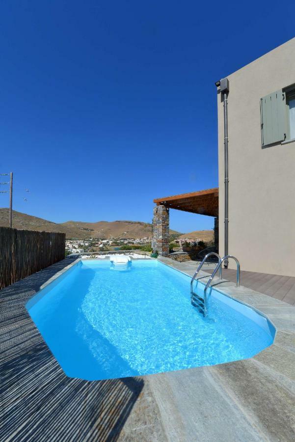 Luxurious 2019Blt Seaview Villa Wth Swimming Pool Korissia  Exteriör bild