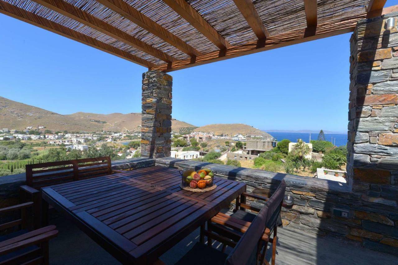 Luxurious 2019Blt Seaview Villa Wth Swimming Pool Korissia  Exteriör bild