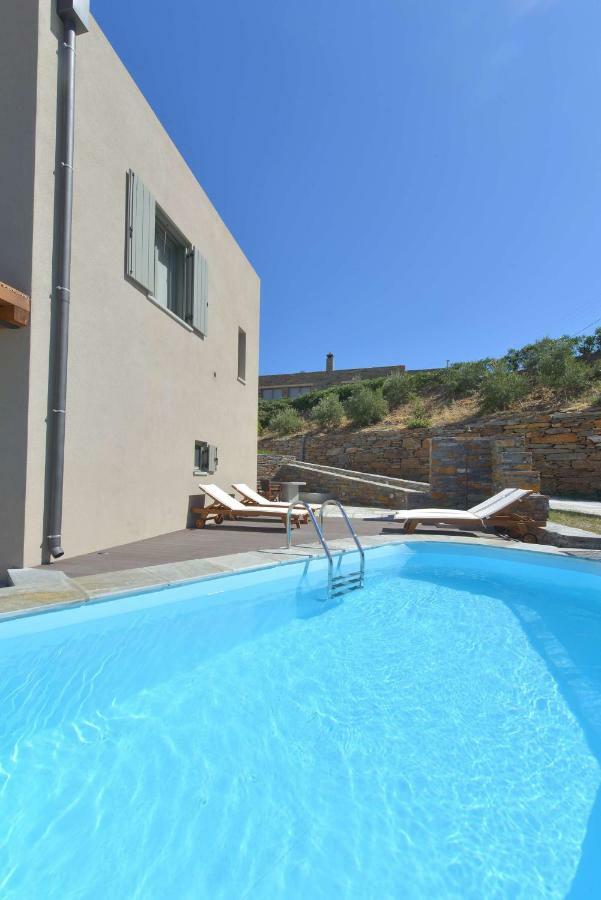 Luxurious 2019Blt Seaview Villa Wth Swimming Pool Korissia  Exteriör bild